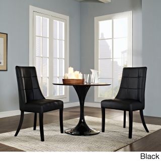Noblesse Vinyl Dining Side Chair (set Of 2)