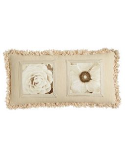 Framed Blooms Pillow, 12 x 24   Dian Austin Couture Home