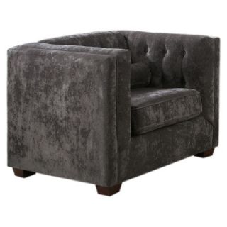 Wildon Home ® Alexa Velvet Chair 504393 / 504493 Color Charcoal