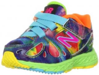 New Balance KV890 Alpha Running Shoe (Infant/Toddler),Rainbow Blue,2 M US Infant Shoes