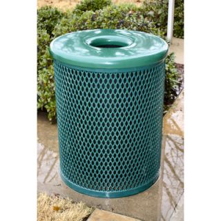 Kidstuff Playsystems, Inc. Trash Receptacle with Flat Top Lid 9604