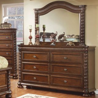 Hokku Designs Bautini 6 Drawer Dresser IDF 7986D