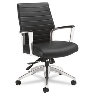 Global Total Office Accord Executive Mid Back Pneumatic Office Chair 2671 4AL