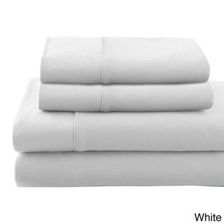 Amrapur Overseas Inc. Pro Athletix Stretch Sheet Set White Size Twin