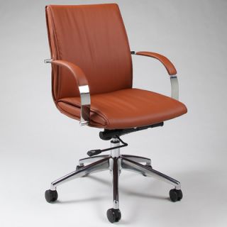 Pastel Furniture Josephina Mid Back Office Chair JP 164 CH AL 9 Color Brown