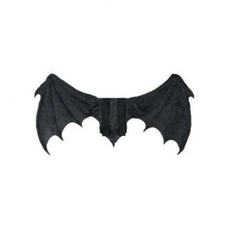 Large Bat Wings (Black) Accessory Costume Accessories Clothing