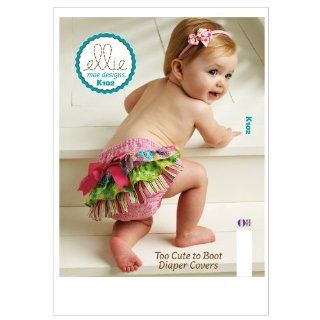 Kwik Sew K0102 Too Cute to Boot Diaper Covers Sewing Pattern, Size XS S M L XL