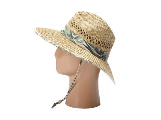 San Diego Hat Company RSM540 Rush Straw Outback Hat Natural w/ Print