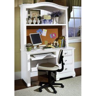 Vaughan Bassett Cottage Computer Desk with Hutch BB16 778/BB16 779 Finish Sn