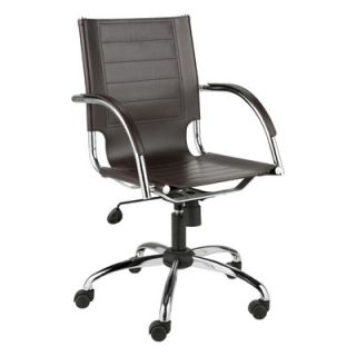 Eurostyle Dave Leather Office Chair 00402BRN