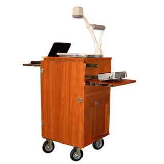 Woodware Media Pro Presentation Cart M PPC CH / M PPC GGG Color Cherry