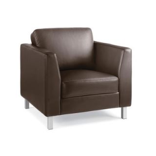 Steelcase Lincoln Leather Lounge Chair TS31601 Leather Color Turnstone Leath