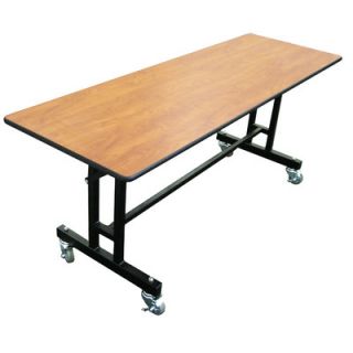 AmTab Manufacturing Corporation Rectangular Folding Table CB Size 29 H x 96