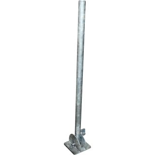 Vestil Folding Bollard — Galvanized, 42in.H, Model# BOL-FD-36-G  Bollards