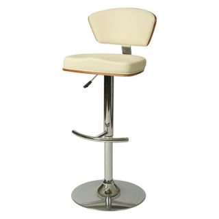 Pastel Furniture Utimate 25.5 Adjustable Bar Stool with Cushion UM 219 CH WA