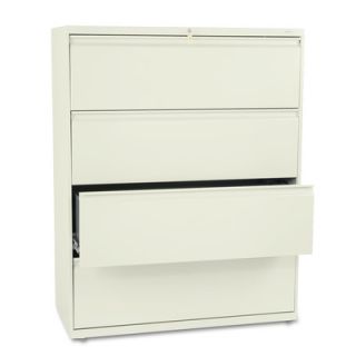 HON 800 Series 4 Drawer  File 894L Finish Putty