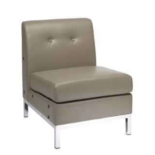 Ave Six Wall Street Slipper Chair WST51N E34 Color Smoke