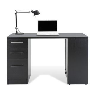 Jesper Office Study Computer Desk with Bookcase and File X14724 Finish Espresso