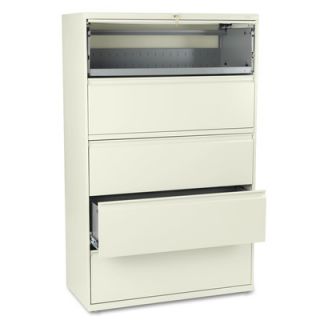 HON 800 Series 5 Drawer  File 895L Finish Putty