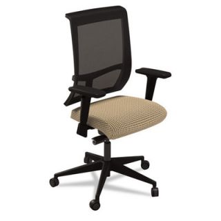 Mayline Mid Back Mesh Task Chair with Arms MLNC1BB2ELT