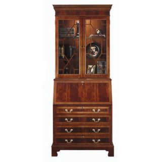 Jasper Cabinet Sterling Mahogany Drawer Secretary with Lapotop Pigeon Holes a