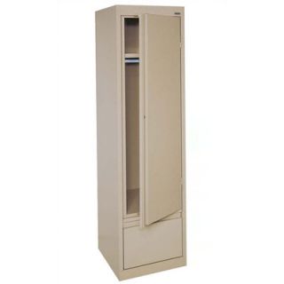 Sandusky Systems Series 17 Single Door Wardrobe Cabinet HAWF 171864 00 Color