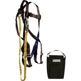 FallTech Harness/Lanyard Combo with Bag, Model# A70078259R  Harnesses