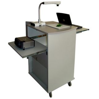 Woodware Media Pro Presentation Cart M PPC CH / M PPC GGG Color Gray / Gray 