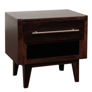 JS@home Green Bay Road 1 Drawer Nightstand GB120 1 Size 24, Finish Flagstaff