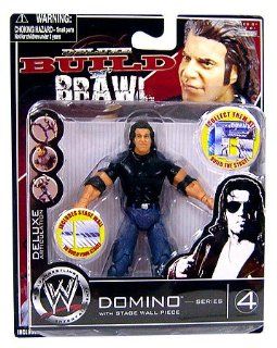 WWE Wrestling Build N' Brawl Series 4 Mini 4 Inch Action Figure Domino Toys & Games