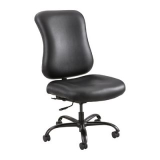 Safco Products Optimus  Leather Chair with Back Tilt 3592BL