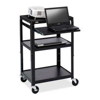 Bretford Multimedia Adjustable Cart with Casters A2642NSE
