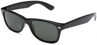 Ray Ban RB2132 New Wayfarer Sunglasses,52 mm,BLACK Ray Ban Clothing