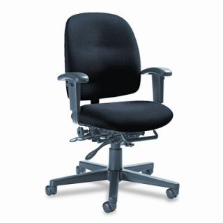 Global Total Office Granada Low Back Pneumatic Multi Office Chair with Arms a