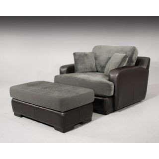 Wildon Home ® Rosaline Chair and Ottoman D3675 01