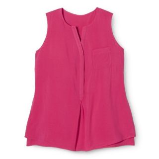 Pure Energy Womens Plus Size Sleeveless Top   Pink 4X