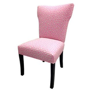 Sole Designs Pinky Chain Wingback Cotton Slipper Chairs 10022