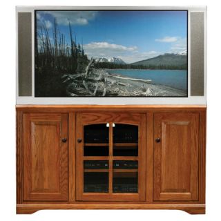 Eagle Furniture Manufacturing Oak Ridge 55 TV Stand 93555PL Finish Light Oak