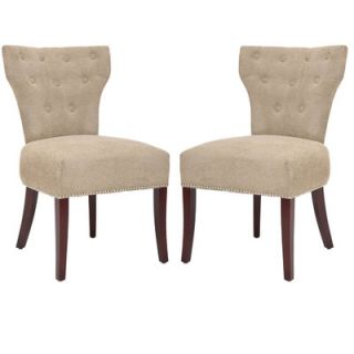 Safavieh Ethan Fabric Slipper Chair (Set of 2) MCR4504B SET2