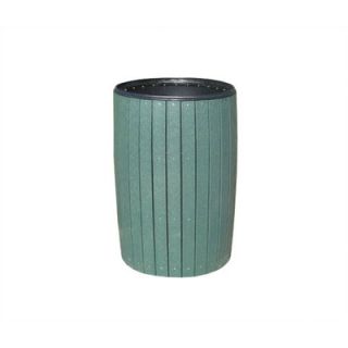 Eagle One 55 Gal. Trash Receptacle T174 Color Green