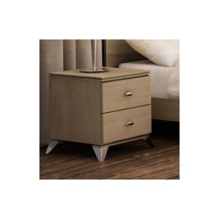 College Woodwork Fraser 2 Drawer Nightstand FR 218 Finish Cocoa