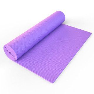 Ultimate Yoga Mat   Built to Last   Perfect Thickness for Yoga   Scientifically Designed for Comfort & Non Slip. For All Yoga Inc. Bikram/Hot + Travel. World Class Mats for Maximum Yoga Performance. Satisfaction Guaranteed. (Purple)  Sports & Outd
