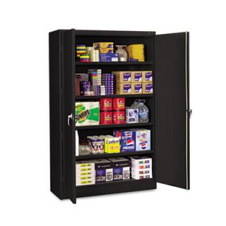 Tennsco Jumbo 48 Combination Storage Cabinet TNNJ2478SUC Color Black