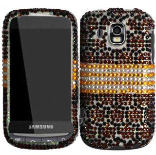 Gold Entice Full Diamond Bling Case Cover for Samsung Transform Ultra M930 Cell Phones & Accessories