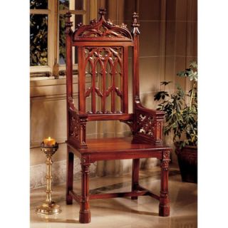 Design Toscano Gothic Tracery Cathedral Arm Chair AF1422