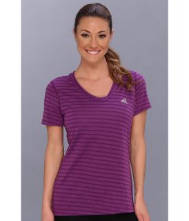adidas Ultimate S/S Tee Womens T Shirt (Purple)