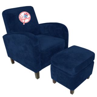 Imperial MLB Den Chair and Ottoman 6220 MLB Team New York Yankees