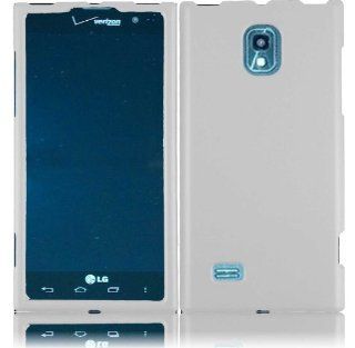 For LG Spectrum 2 VS930 LG Optimus LTE 2 Hard Cover Case White Cell Phones & Accessories