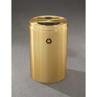 Glaro, Inc. RecyclePro Dual Stream Recycling Receptacle MT 2032 BE BE RECYCLA