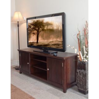 Simpli Home Acadian 54 TV Stand AXWELL3 005 / INT AXCACA TV ALB Finish Rich